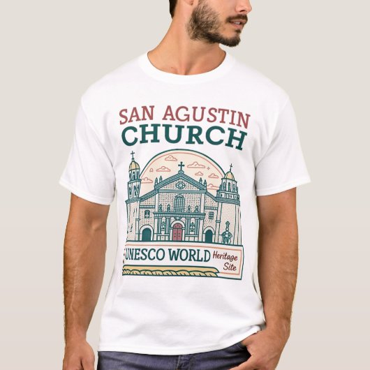 T-shirt San Agustin Church (Devant)