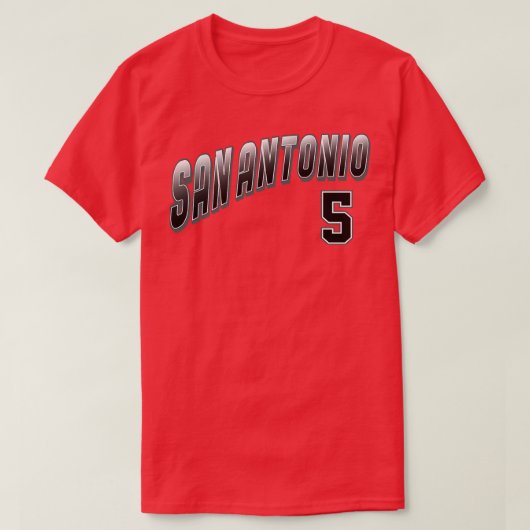 T-shirt San Antonio Numéro 5 1 (Design devant)