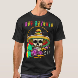 T-shirt San Antonio Texas 2022 Souvenir Fiesta Mexicaine A