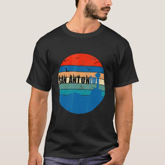 T-shirt San Antonio Tx (Devant)