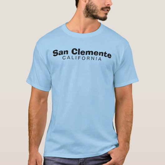 T-shirt San Clemente, C A L I F O R N I A (Devant)