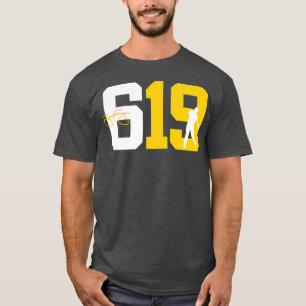 T-shirt San Diego 619 Code régional Baseball inspiré