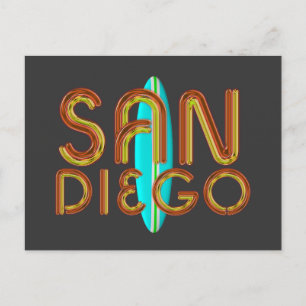 T-SHIRT San Diego Briefkaart