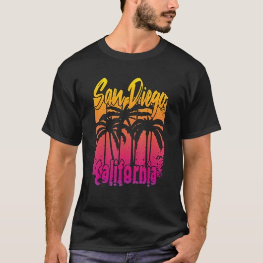 T-shirt San Diego California 1 (Devant)