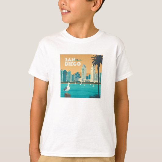 T-shirt San Diego, Californie (Devant)