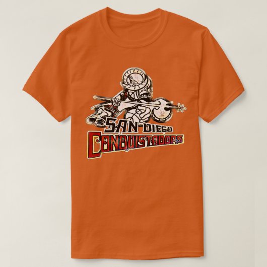 T-shirt San Diego Conquistadors Basketball (Design devant)