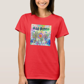 T-shirt San Diego Deep Dream