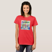 T-shirt San Diego Deep Dream (Devant entier)