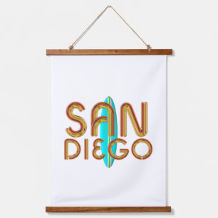T-SHIRT San Diego Hangend Wandkleed