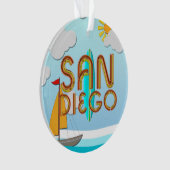 T-SHIRT San Diego Ornament (voorkant)