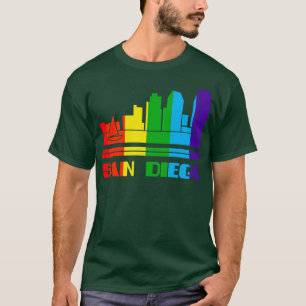 T-shirt San Diego Pride San Diego LGBT Cadeau LGBT Soutien