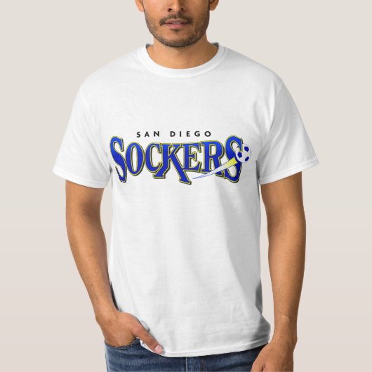 T-shirt San Diego Sockers - PASL-Pro ligue T (Devant)