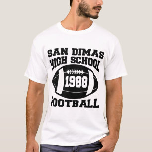 T-SHIRT SAN DIMAS HIGH SCHOOL FOOTBALL 1988