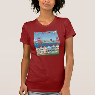T-shirt San Francisco, CA | la ville par la baie