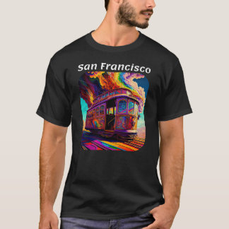 T-shirt San Francisco Cable Car v2