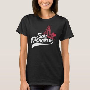 T-shirt San Francisco California Bridge Ca Usa Travel
