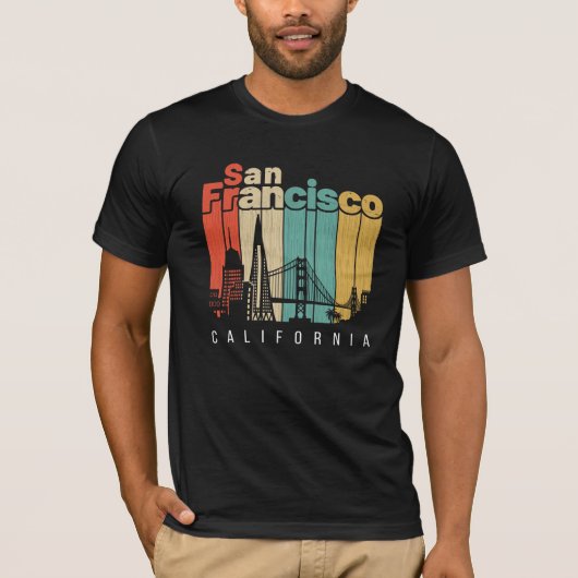 T-shirt San Francisco Californie (Devant)