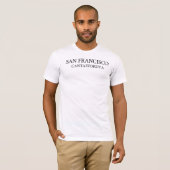 T-shirt San Francisco, Cantaffordya (Devant entier)