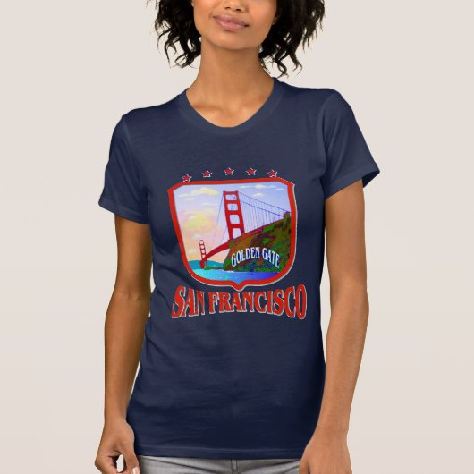 T-shirt San Francisco la Californie (Devant)