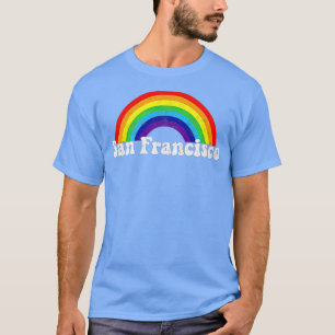 T-shirt San Francisco LGBQ Gay pride Rainbow Premium