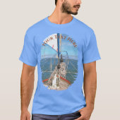 T-shirt San Francisco Sailing 0869 (Devant)