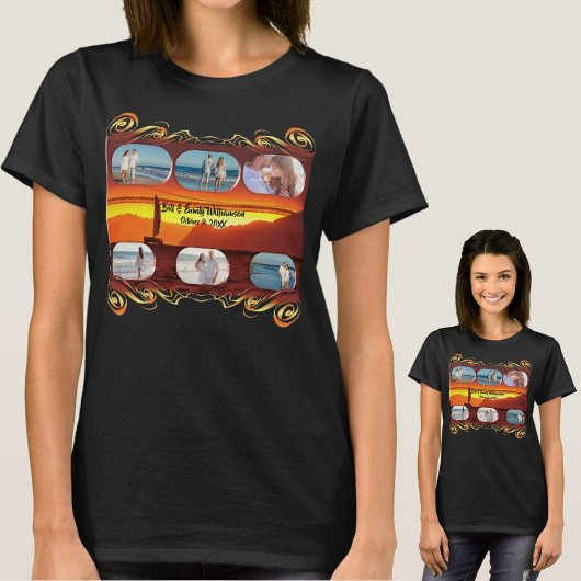 T-shirt San Francisco Sunset Love 1124