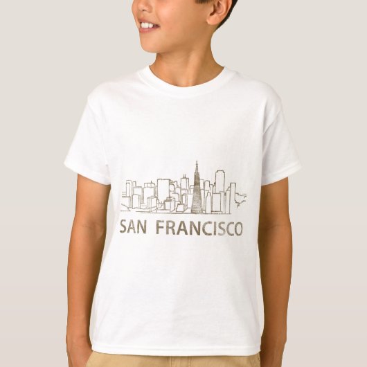 T-shirt San Francisco vintage (Devant)