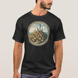 T-shirt San Gimignano Toscane Italie