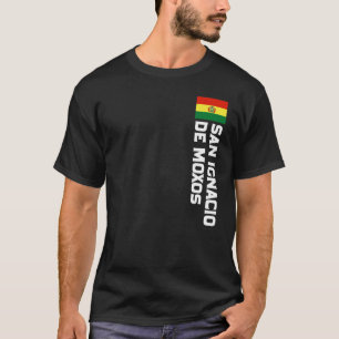 T-shirt San Ignacio de Moxos Bolivie Pays Drapeau Bolivie