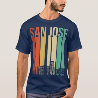 T-shirt San Jose California USA Flag Nor Cal Bear Bay