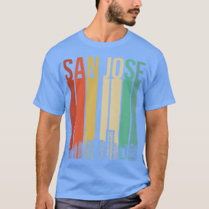 T-shirt San Jose California USA Flag Nor Cal Bear Bay Area