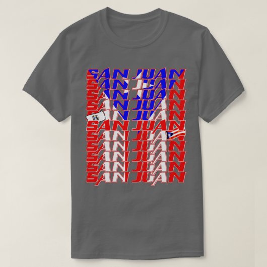 T-shirt San Juan Cascade texte 2 (Design devant)