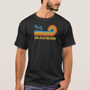 T-shirt San Juan Islands Washington Summer Wa Tropical Slo