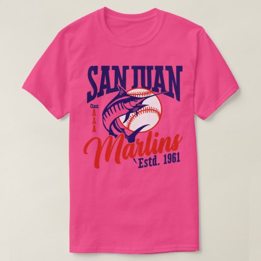 T-shirt San Juan Marlins (Design devant)