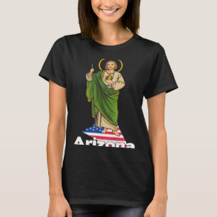 T-shirt San Judas Tadeo con Arizona USA