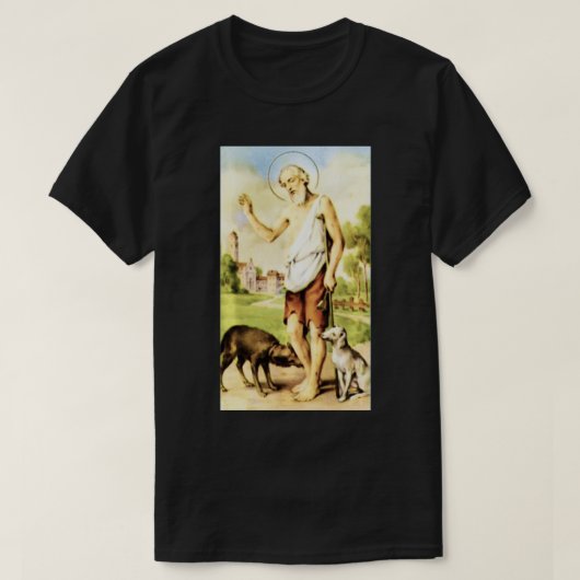 T-shirt San Lazaro Cuba Babalu Aye (Design devant)