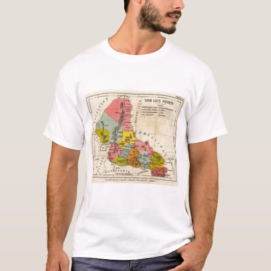 T-shirt San Luis Potosi, Mexique (Devant)