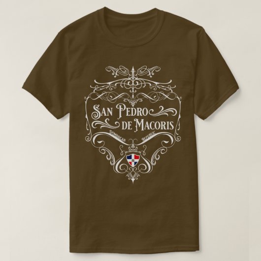 T-shirt San Pedro de Macoris (Design devant)