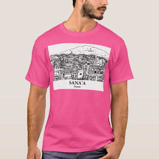 T-shirt Sana'A - Yémen (Devant)