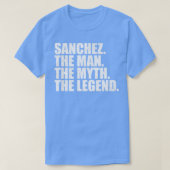T-shirt SanchezSanchez Nom Sanchez prénom (Design devant)