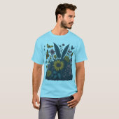 T-shirt Sanctuaire caché (Devant entier)