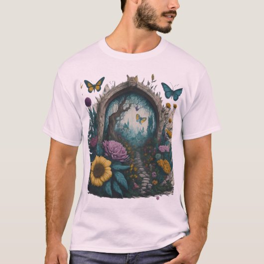 T-shirt Sanctuaire caché (Devant)
