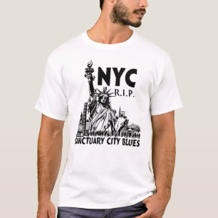 T-shirt Sanctuaire City Blues NY