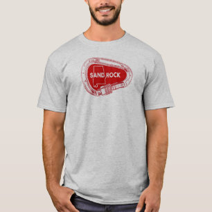 T-shirt Sand Rock Alabama Rock Escalade Carabiner