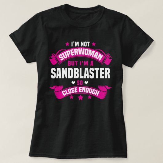 T-shirt Sandblaster (Design devant)