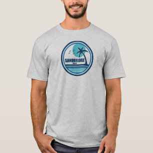 T-shirt Sandbridge Beach Virginia Palm Tree Birds