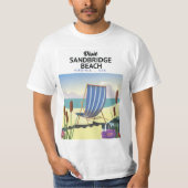 T-shirt Sandbridge Beach Virginia USA, (Devant)