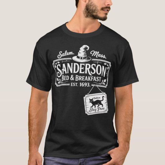 T-shirt Sanderson Bed & Breakfast (Devant)