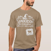 T-shirt Sanderson Bed & Breakfast (Devant)