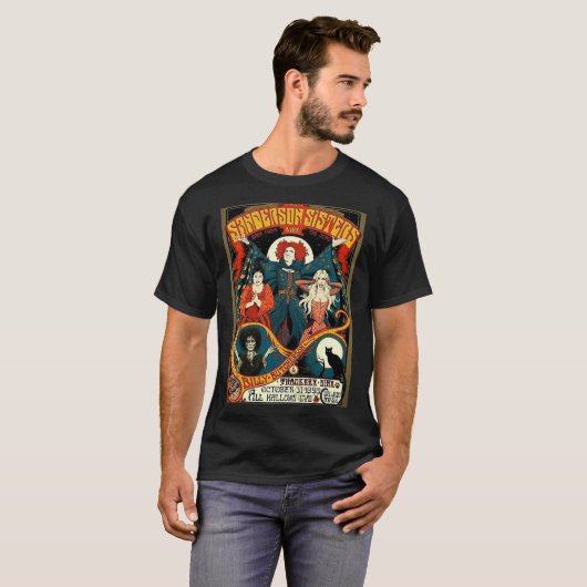 T-shirt Sanderson Sisters (Devant entier)